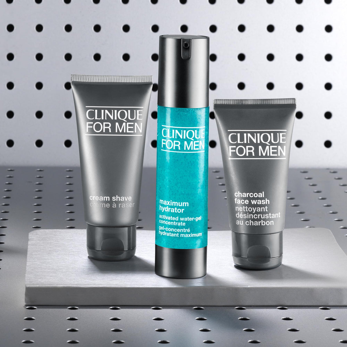 Clinique For Men Maximum Hydrator Activated Water-Gel Concentrate | Lightweight Moisturizer | 72-Hour Hydration | All Skin Types, 1.6 Fl Oz