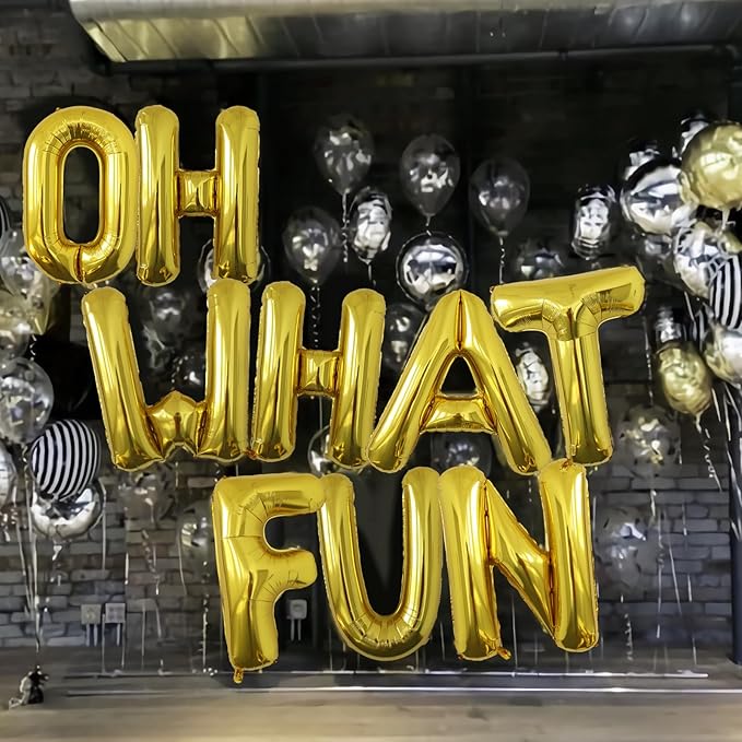 Letter Balloons Gold Party Balloon - 40 Inch Large Gold Letter F Balloon, Letter Balloon Birthday Decorations, Balloon for Women Men Anniversary Party Decorations Supplies