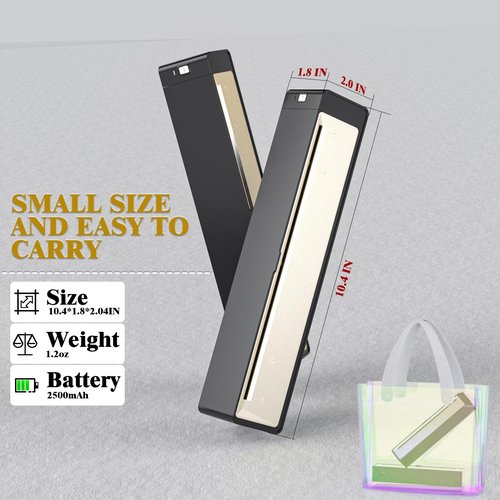 Padieoe Tattoo Stencil Printer, Tattoo Thermal Machine Wireless Bluetooth Stencil Printer with 2500mAh Battery for Tattooist