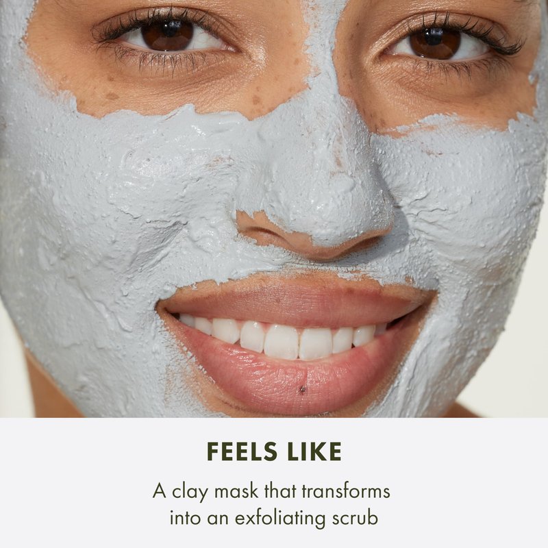 Origins Clear Improvement Blackhead Clearing Face Mask & Scrub | Reduces Blackheads | With Salicylic Acid & Bamboo Charcoal, 2.5 Fl Oz