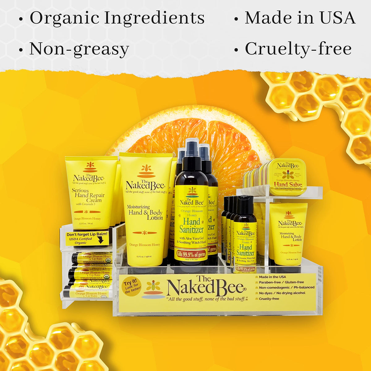 The Naked Bee Deep Cleaning Shampoo Orange Blossom Honey (8 Fl Oz)