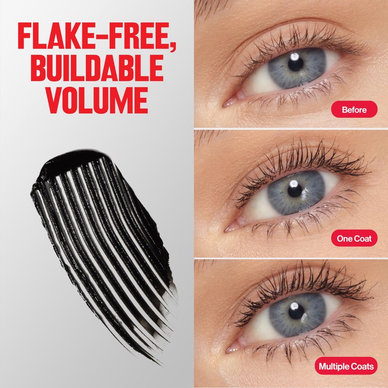 Revlon ColorStay Full Time Mascara, Volumizing Eye Makeup, 24 Hour Wear, Smudge-Proof, Non-Clumping and Flake-Free Formula, 401 Blackest Black