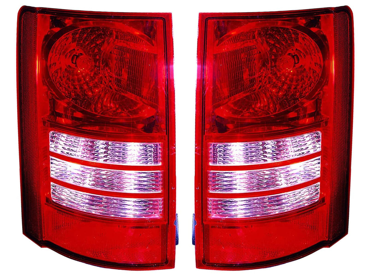Auto Parts Avenue APA Replacement for Tail Light Rear Lamp 2008 2009 2010 Town & Country with Bulb Left and Right PAIR Set 51132