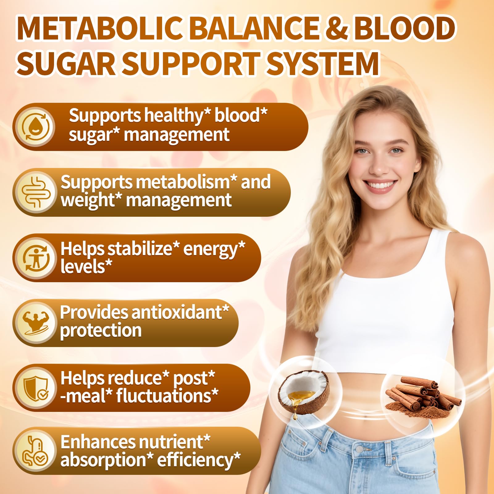 VivoNu 2-in-1 Organic Ceylon Cinnamon with MCT Oil Supplements Softgels, 480 Day Supply, Liposome Highly Bioavailable Extract, Energy & Metabolism Support, Non-GMO, Gluten Free, 480 Softgels, 4 Bag