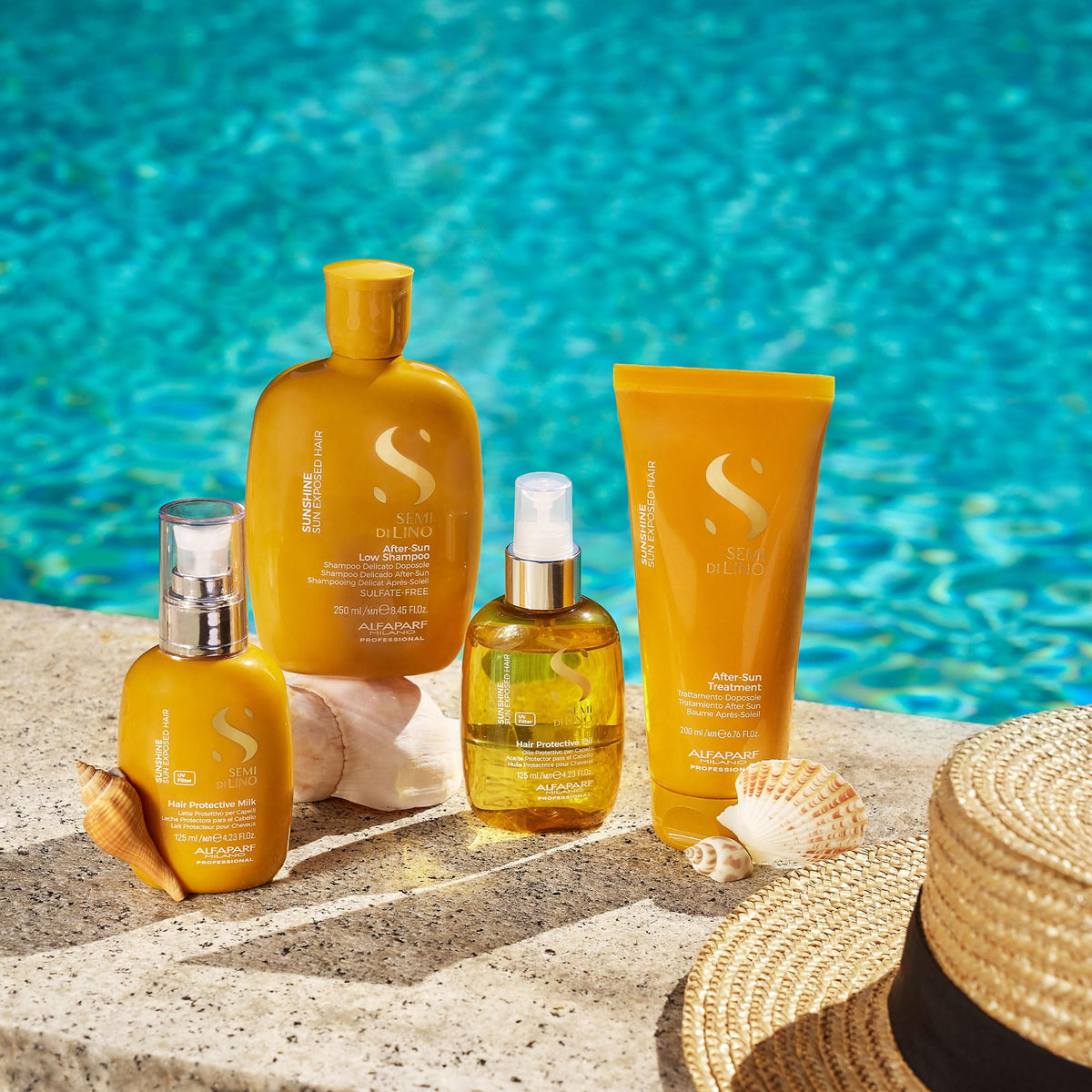 Alfaparf Milano Semi di Lino Sunshine Protective Milk for Sun Exposed Hair