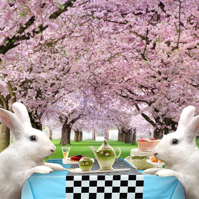 Irenare Car Birthday Party Supplies Racing Decorations 50s Party Tablecloth Racetrack Table Runner Table Covers for Kids Boy Car Theme Birthday Decor, 54 x 108 Inch(Sky Blue,2 Sheets)