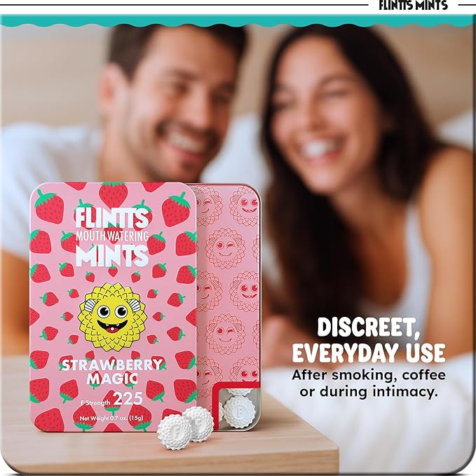 Flintts Mints Starter Pack – Sugar Free Mouthwatering Mints for Dry Mouth Relief & Freshness – Vegan Oral Health Support with Sparkle Effect – Pocket Travel Saliva Substitute, Lozenges Alternative, Starter Pack (Starter Pack)