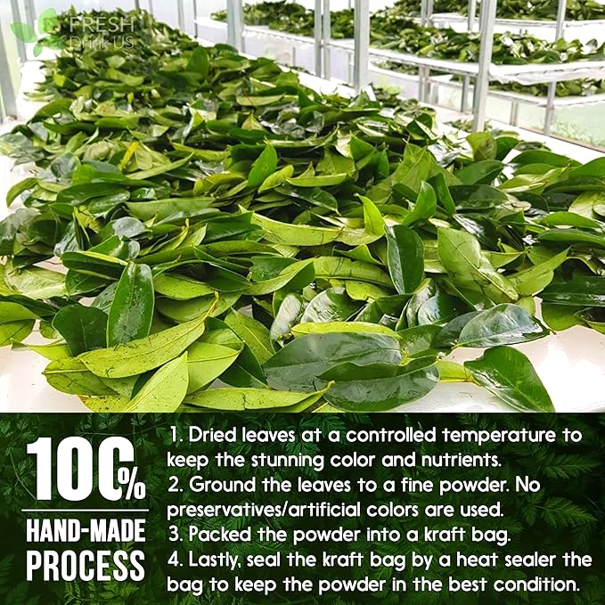 4.5oz Premium Soursop Leaf Powder – 100% Pure & Natural | Graviola Leaves for Tea, Handmade, Cake Color Making, Non-GMO, Caffeine-Free, No Additives. Vegan