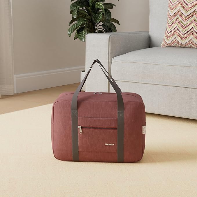 For Spirit Airlines Personal Item Bag Foldable Travel Duffel Bag Tote Carry on Luggage Duffle Overnight for Women and Men