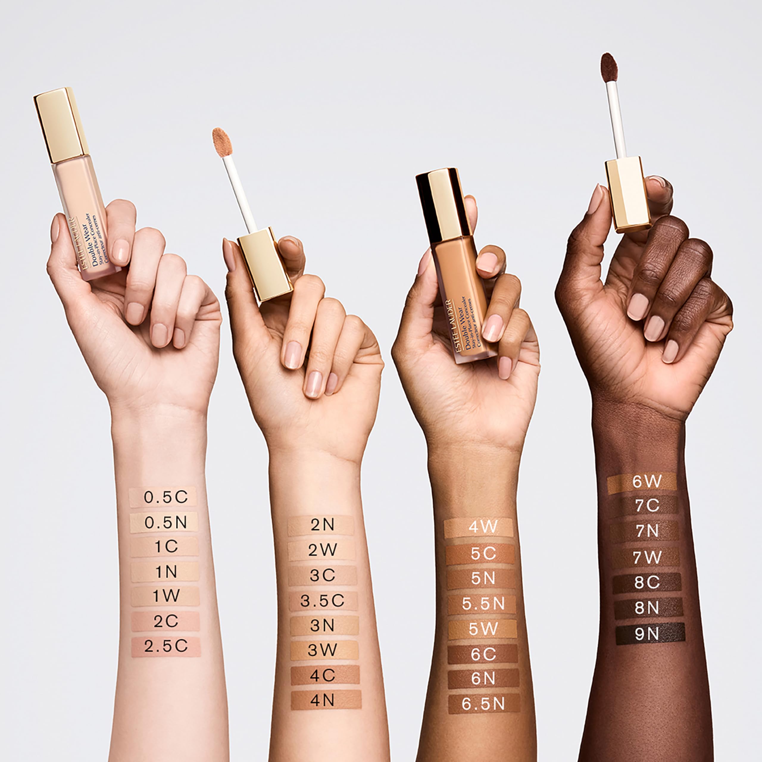 Estée Lauder Double Wear Stay-in-Place Flawless 24-Hour Concealer Makeup | Longwear | Soft Matte Finish, Medium-to-Full Coverage | Hydrating Concealer, 0.4 Fl Oz, 2W