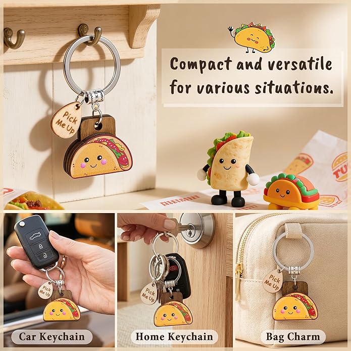 Cute Toast Keychain for Girls, New Beginnings Gifts for Best Friend as Next Chapter Stuff, Cute Love Engagement Housewarming Birthday New Job Gifts for Coworker Couple Bestie Sister Parents