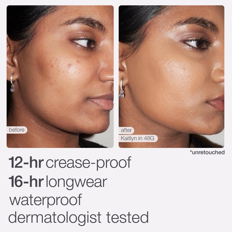 tarte shape tape concealer – Full-Coverage Creaseless Soft Matte Finish, Brightening Under-Eye & Face Makeup, 16hr Longwear, Vegan & Cruelty-Free, travel size, 47H tan-deep honey