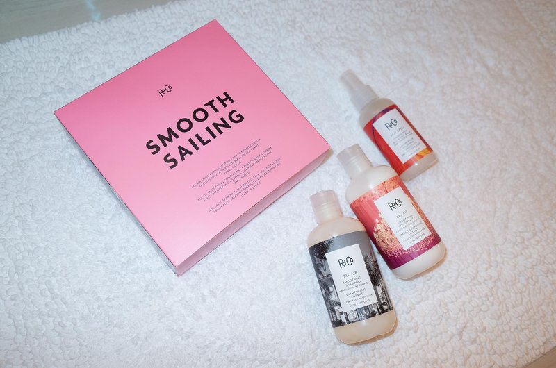 R+Co Smooth Sailing Kit | Smoothing + Nourishing + Moisturizing Hair Kit | Vegan + Cruelty-Free | 21.2 Oz