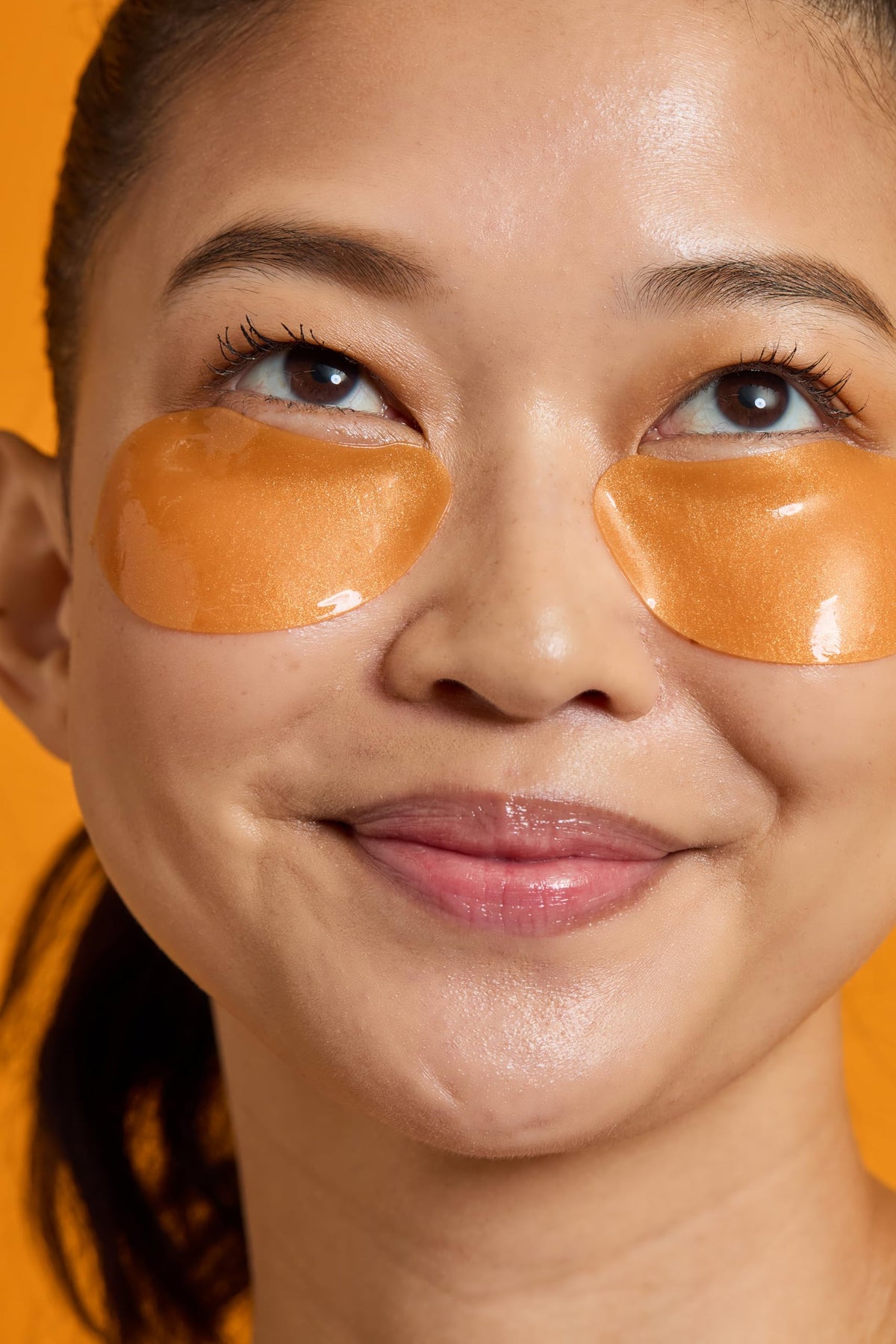 TONYMOLY Plump-kin Retinol Hydrogel Under Eye Patches - Hydrating & Refreshing Eye Patches with Retinol & Pumpkin Extract for Dark Circles & Puffy Eyes, 30 Pairs