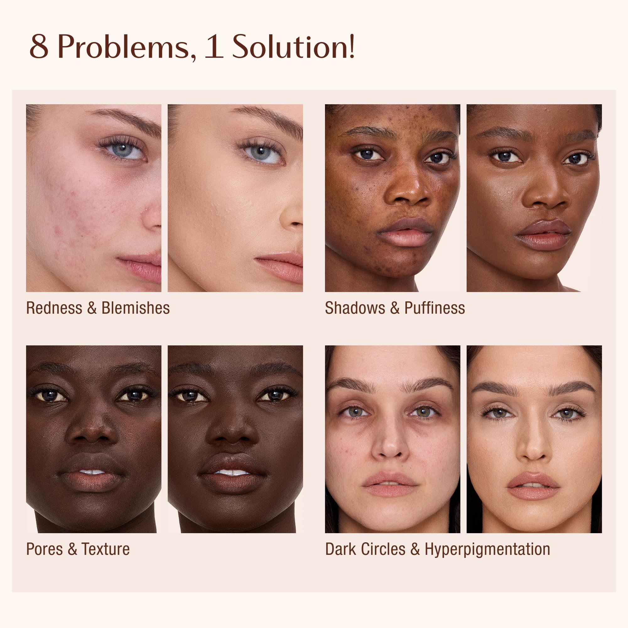 Charlotte Tilbury AIRbrush Flawless Blur Concealer - Concealer for Dark Circles, Blemishes & More - Hydrating, Full Coverage with a Natural Matte Finish - 2 Fair