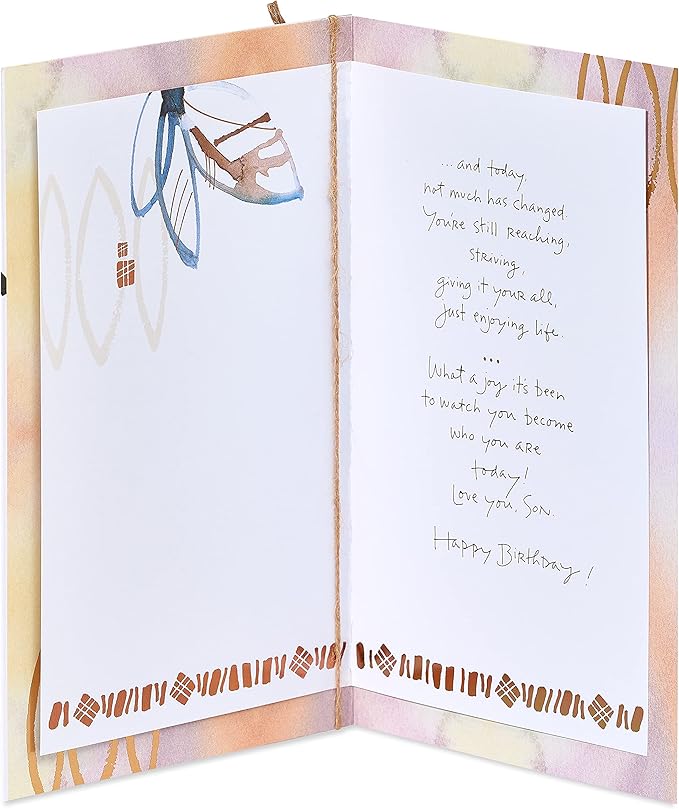 American Greetings Birthday Card for Son (Not Much Has Changed)