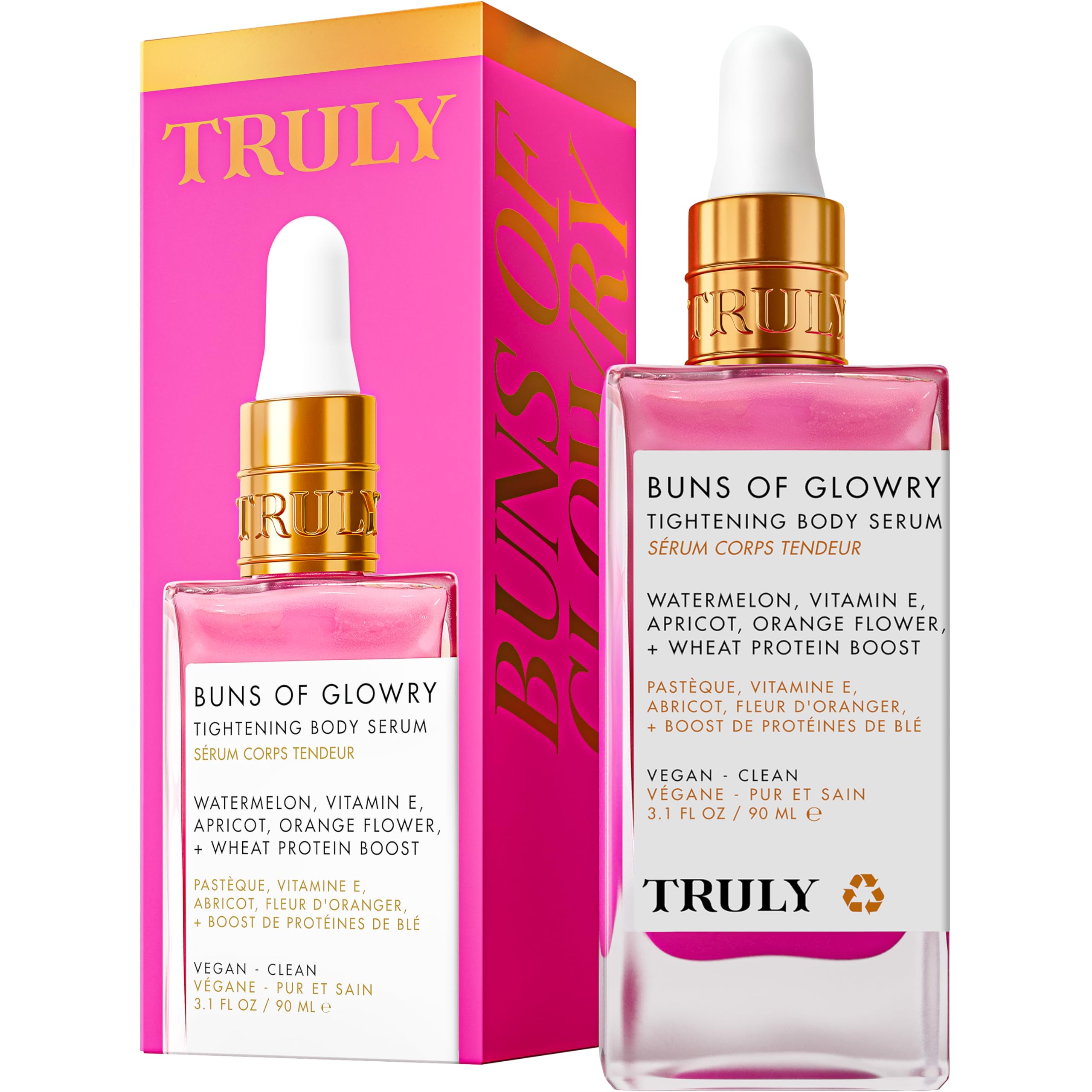 Truly Beauty Buns Of Glowry Tightening Body Serum | Firming Cellulite Serum