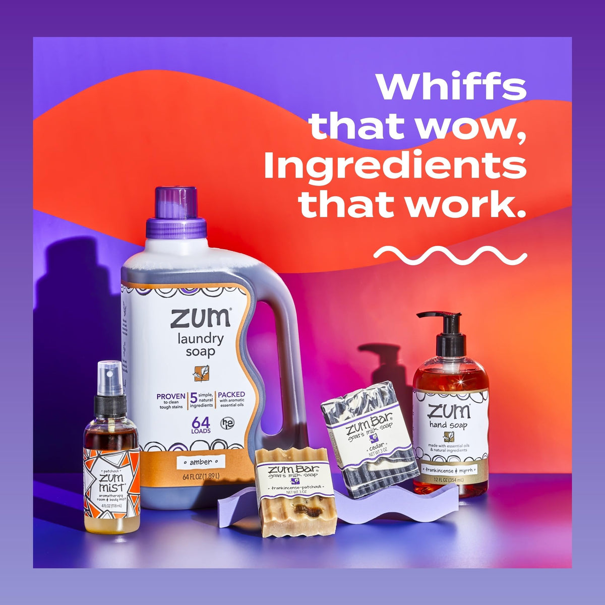 Indigo Wild Zum Mist Room & Body Spray - Aromatherapy Essential Oil Spray - Natural Body Mist & Room Spray - Patchouli Scent - 4 fl oz (2 Pack)