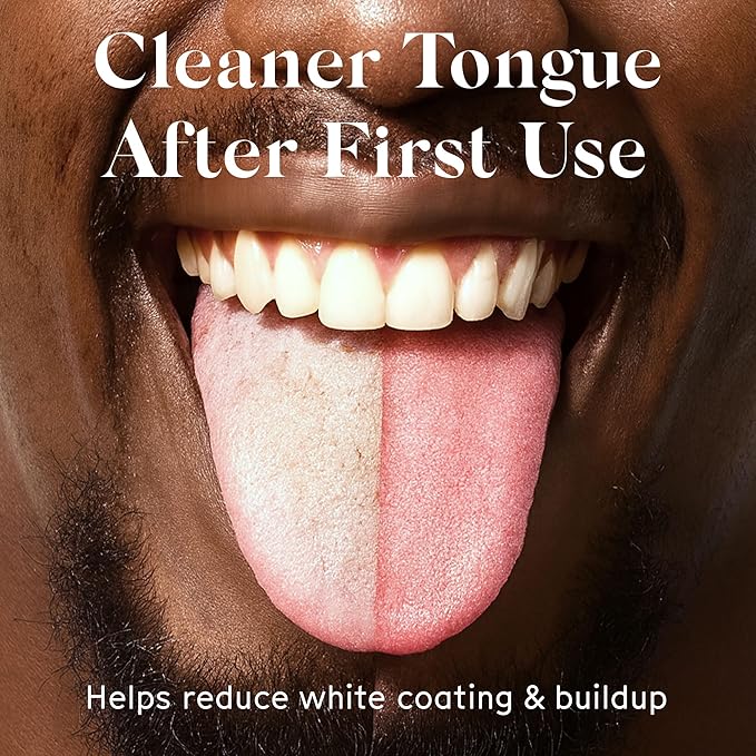 Arista Copper Tongue Scraper for Adults & Kids – 100% Pure Copper Tongue Cleaner – Extreme Bad Breath Treatment for Adults, Oral Detox & Hygiene – 1 Pack with Travel Pouch