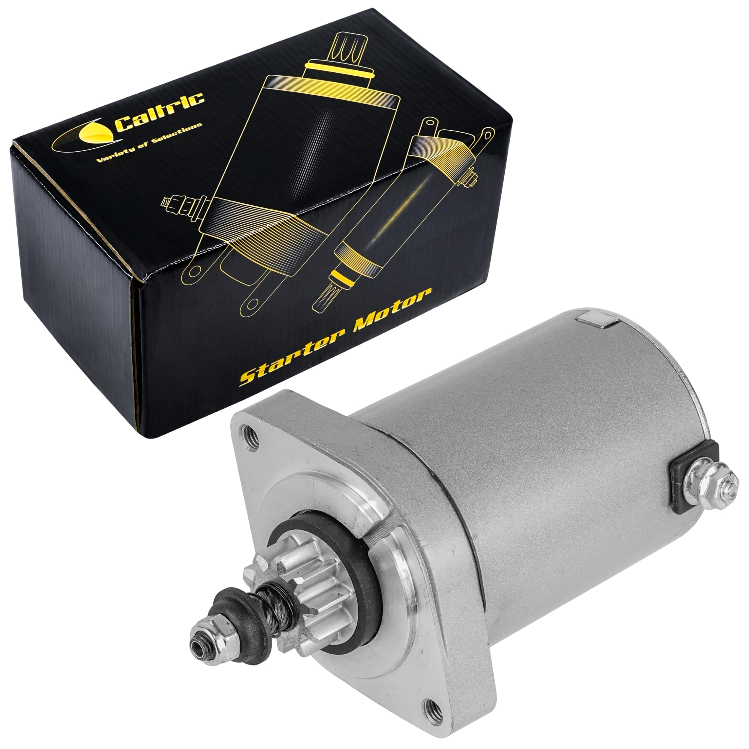 Caltric Starter Compatible with John Deere Z530M Z530R ZTrak Mower / S240 Sport Lawn Tractor