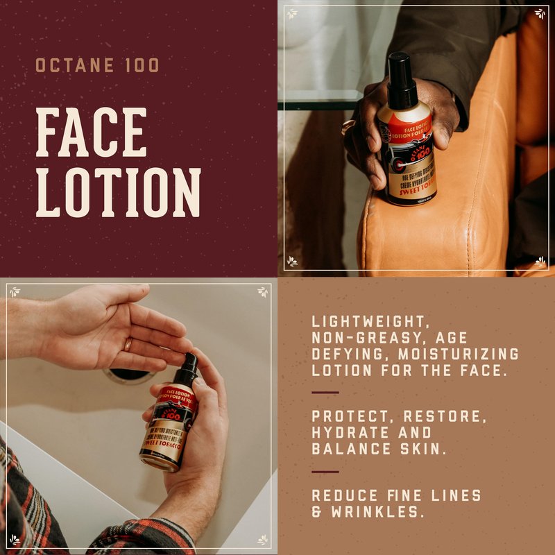 18.21 Man Made Octane 100 Face Lotion Age Defying Moisturizer, 3.4 fl. oz.