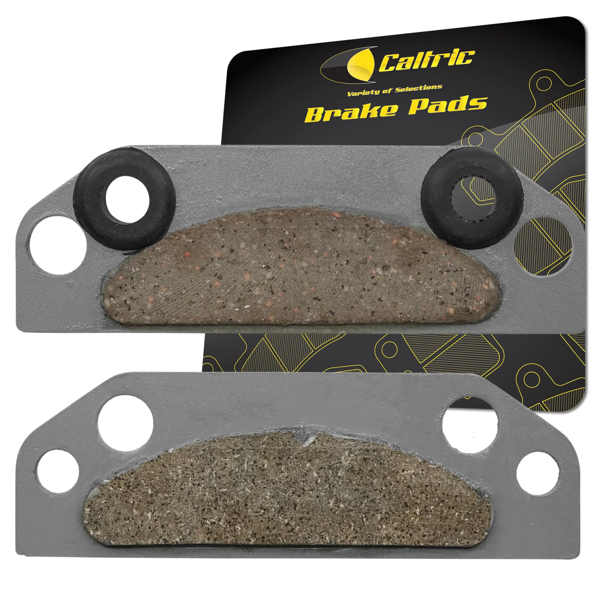 Caltric Parking Brake Pads Kit Compatible with John Deere XUV Gator 620i 850D Utility Vehicle