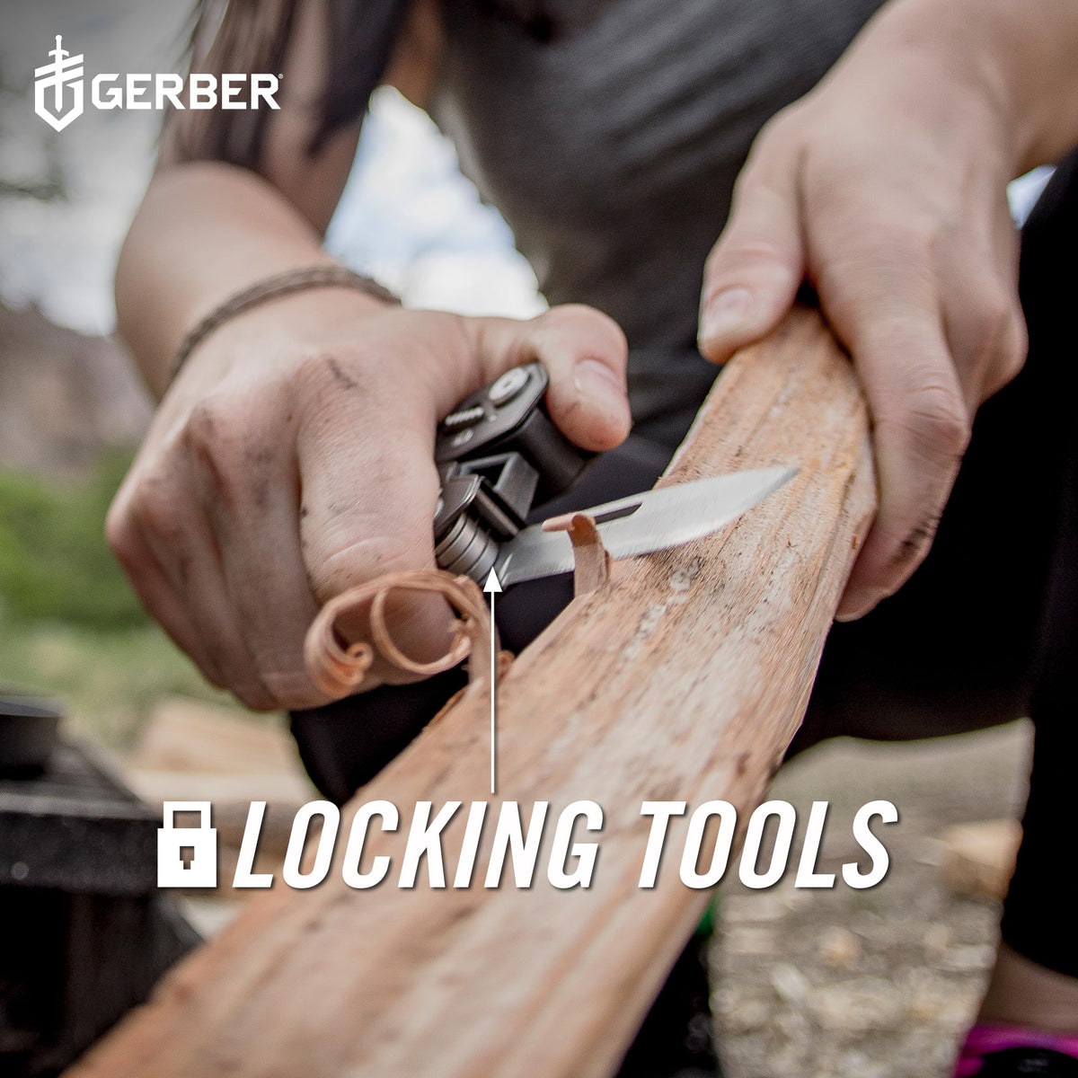 Gerber Gear Truss 17-in-1 Multitool with Pocket Knife and Needle Nose Pliers - Gifts for Men, Compact EDC Gear, Black with Standard Sheath