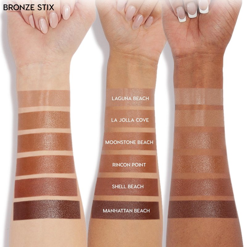 ColourPop Cream Bronzer Stick - Blendable Cream Contour & Glowy Summer Makeup with a Natural, Matte Finish - Buildable Formula for Shimmer-Free, Sun-Kissed Warmth - Rincon Point (0.28 oz)
