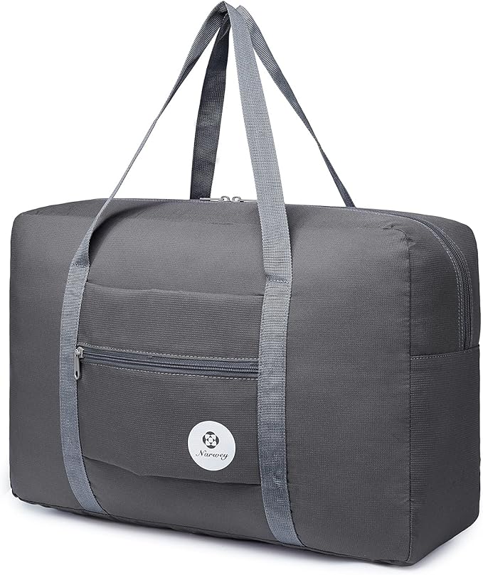 For Spirit Airlines Personal Item Bag Foldable Travel Duffel Bag Tote Carry on Luggage Duffle Overnight for Women and Men