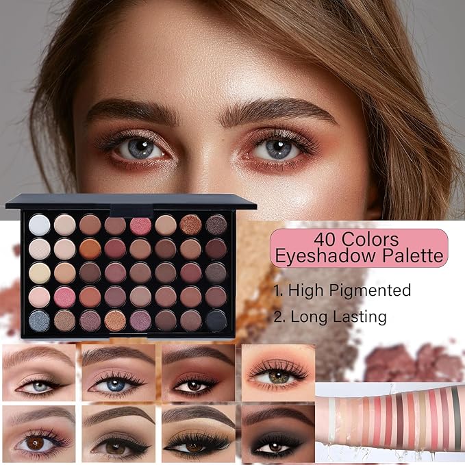 Makeup Set for Women, Makeup Full Kit for Beginners & Professionals, Travel Make up Set for Teens & Adults, Make up Gift Set for Girls, Eyeshadow Palette, Lip Gloss