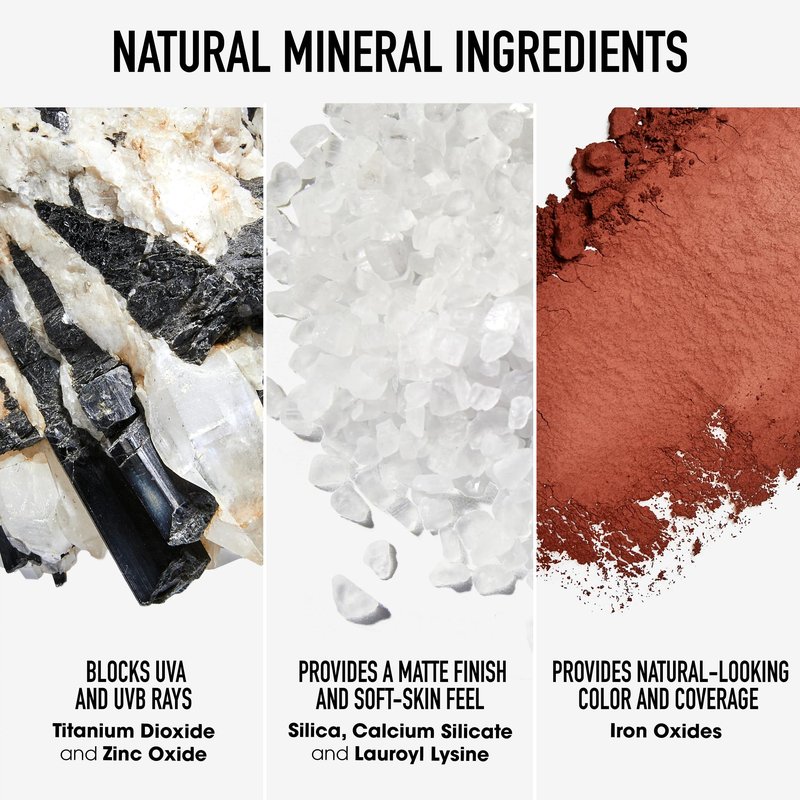Original Matte Loose Mineral Foundation SPF 15, 22 Warm Tan, Vegan, Cruelty-Free & Dermatologist-Tested