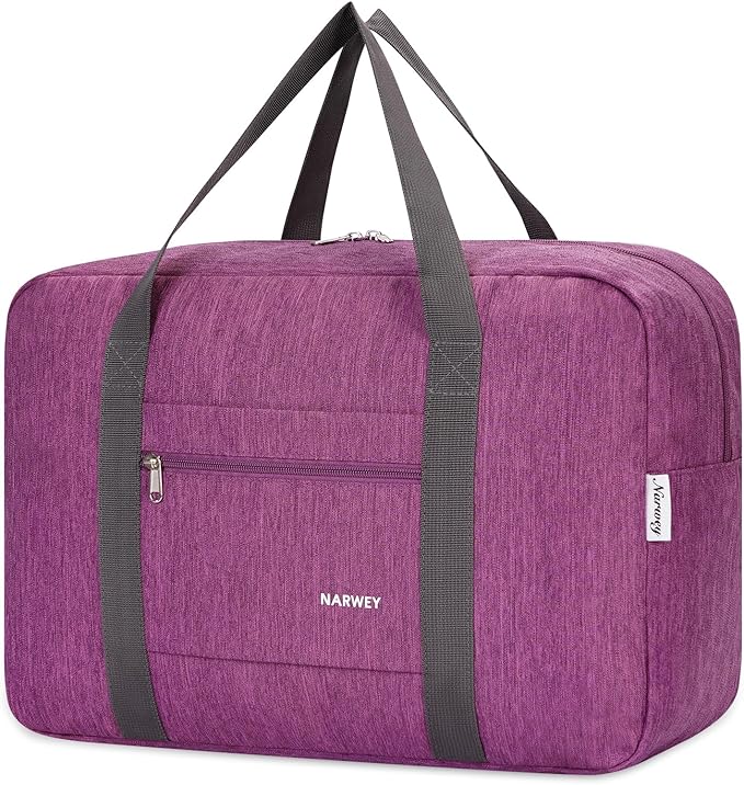 For Spirit Airlines Personal Item Bag Foldable Travel Duffel Bag Tote Carry on Luggage Duffle Overnight for Women and Men