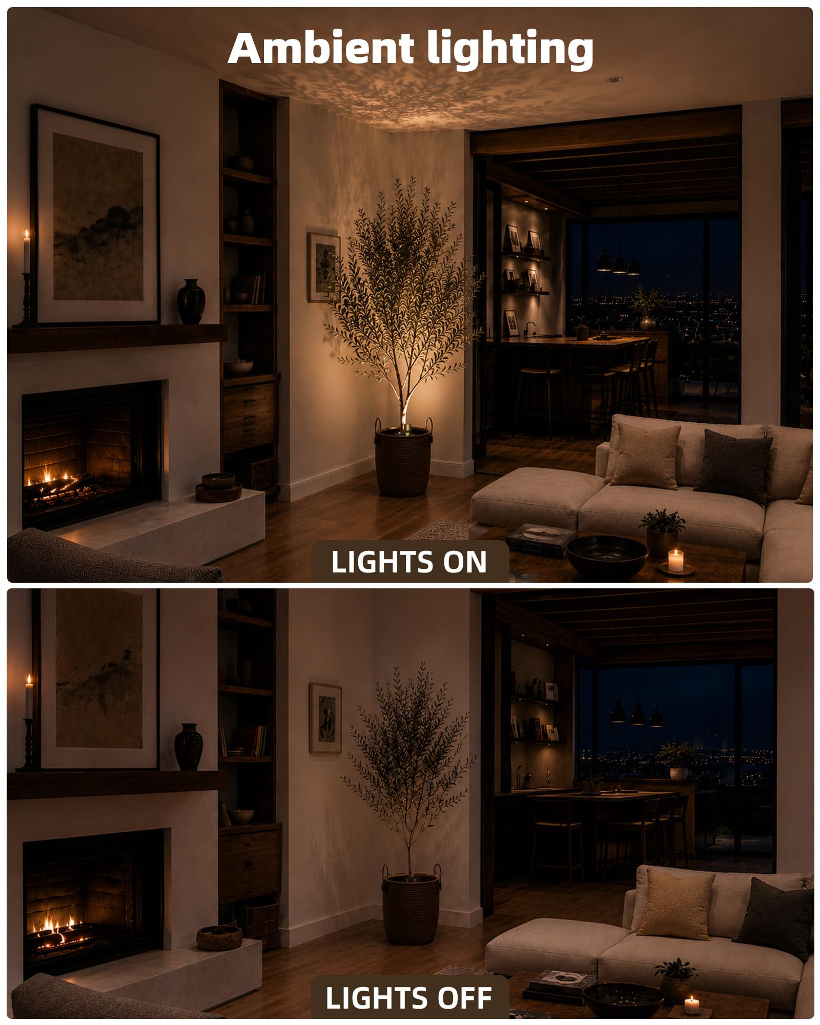 EZVALO Spotlight Indoor with Remote, 4000mAh Rechargeable Plant Spot Lights Indoor, Wireless Mini Uplights with Dimmable & 3-CCT, Timer, Accent Lighting for Pictures, Artwork, Displays (2-Pack)