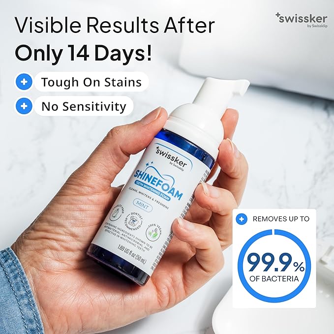 Swissklip Teeth Whitening Foam Toothpaste Also a Teeth Whitener in The Market I We Offer Best Teeth Whitening Products for Professional Teeth Whitening Kit (3)