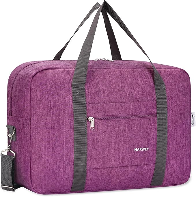 For Spirit Airlines Personal Item Bag Foldable Travel Duffel Bag Tote Carry on Luggage Duffle Overnight for Women and Men