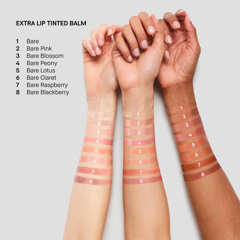 Bobbi Brown Extra Lip Tinted Balm | Hydrating Lip Treatment with Plumping + Peptide Technology, 0.08 Ounce, Bare Pink