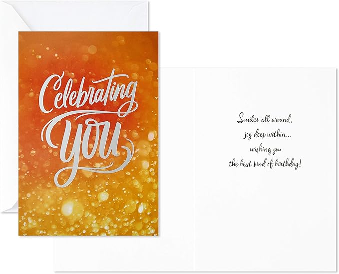 Hallmark Religious Birthday Cards Assortment (Birthday Blessings, 12 Cards and Envelopes)