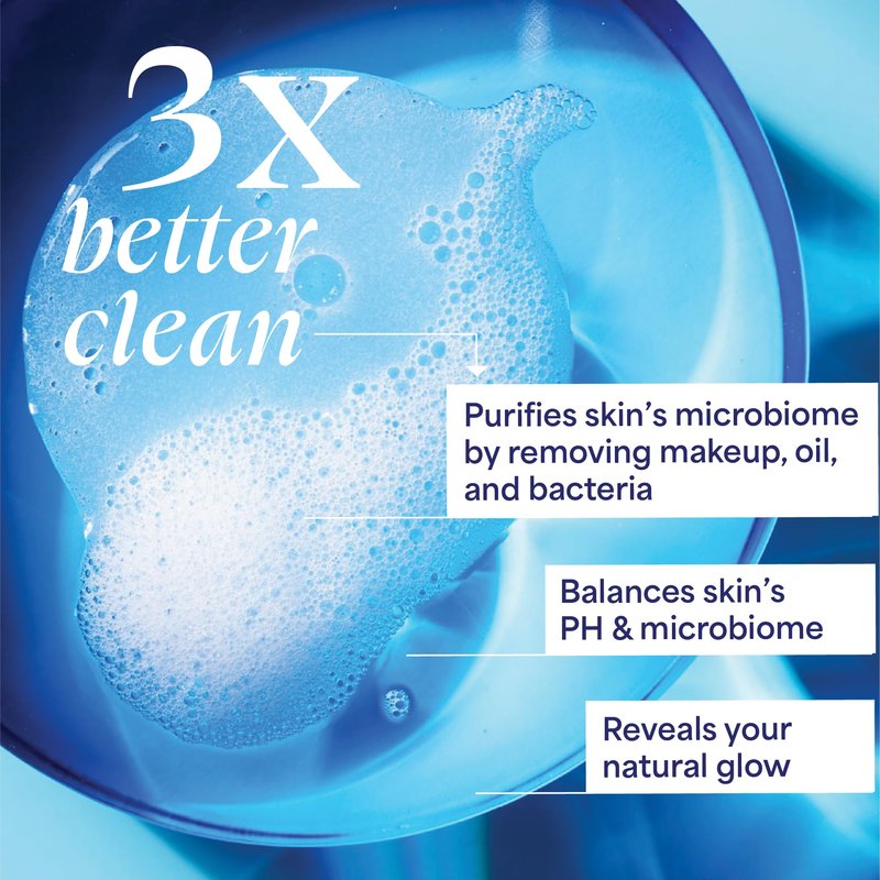TULA Skin Care Cult Classic Purifying Face Cleanser, Full and Travel Size Duo - Gentle and Effective Face Wash, Makeup Remover, Nourishing and Hydrating, Set of 2