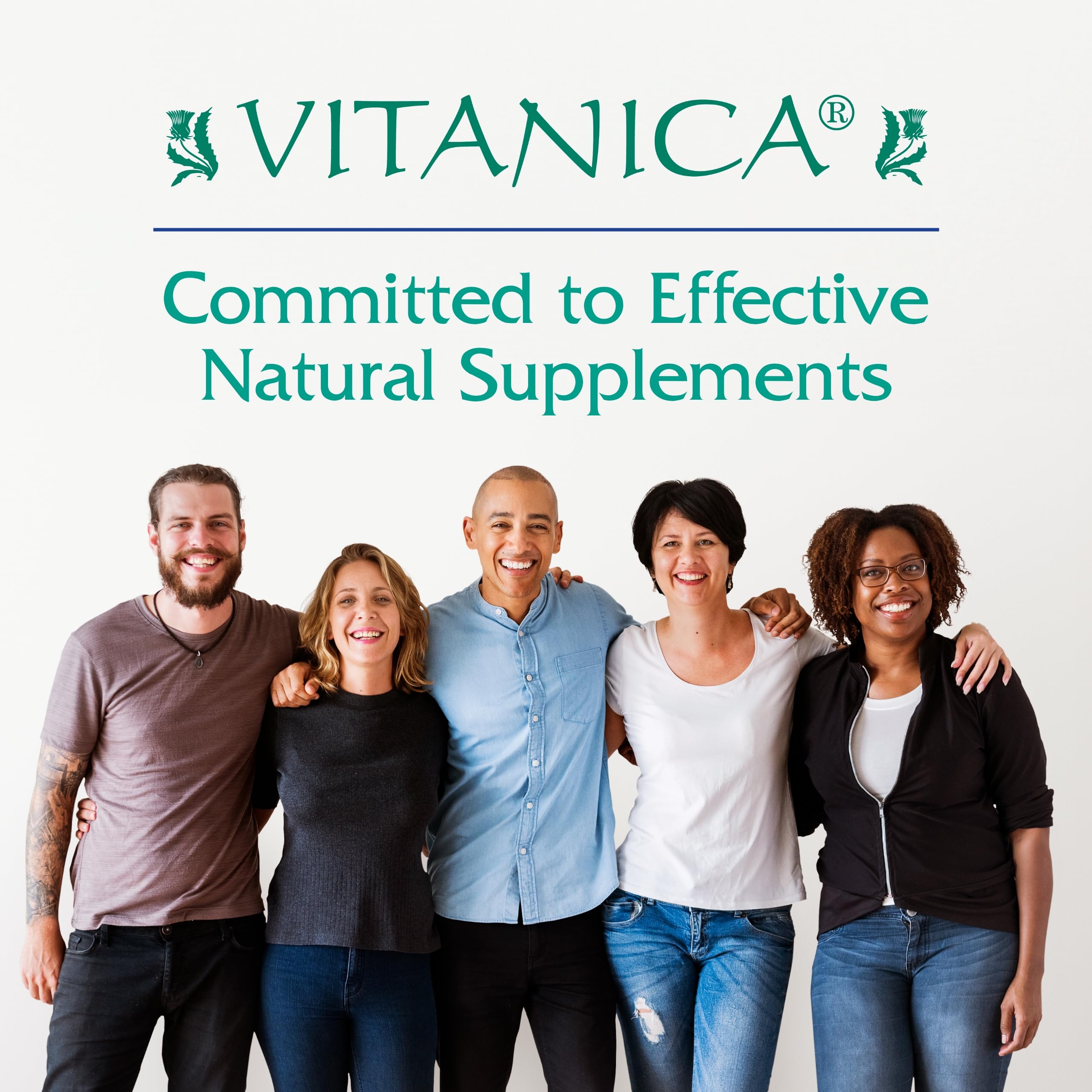 Vitanica, GABA Ease, Calming Support, Vegan, 60 Capsules