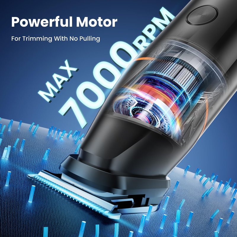 MAXGROOM Manscape Body Hair Trimmer for Men, Waterproof Pubic, Groin & Ball Shaver, No-Nick Mens Electric Grooming Kit with LED Display, USB Rechargeable, Adjustable Guide Comb