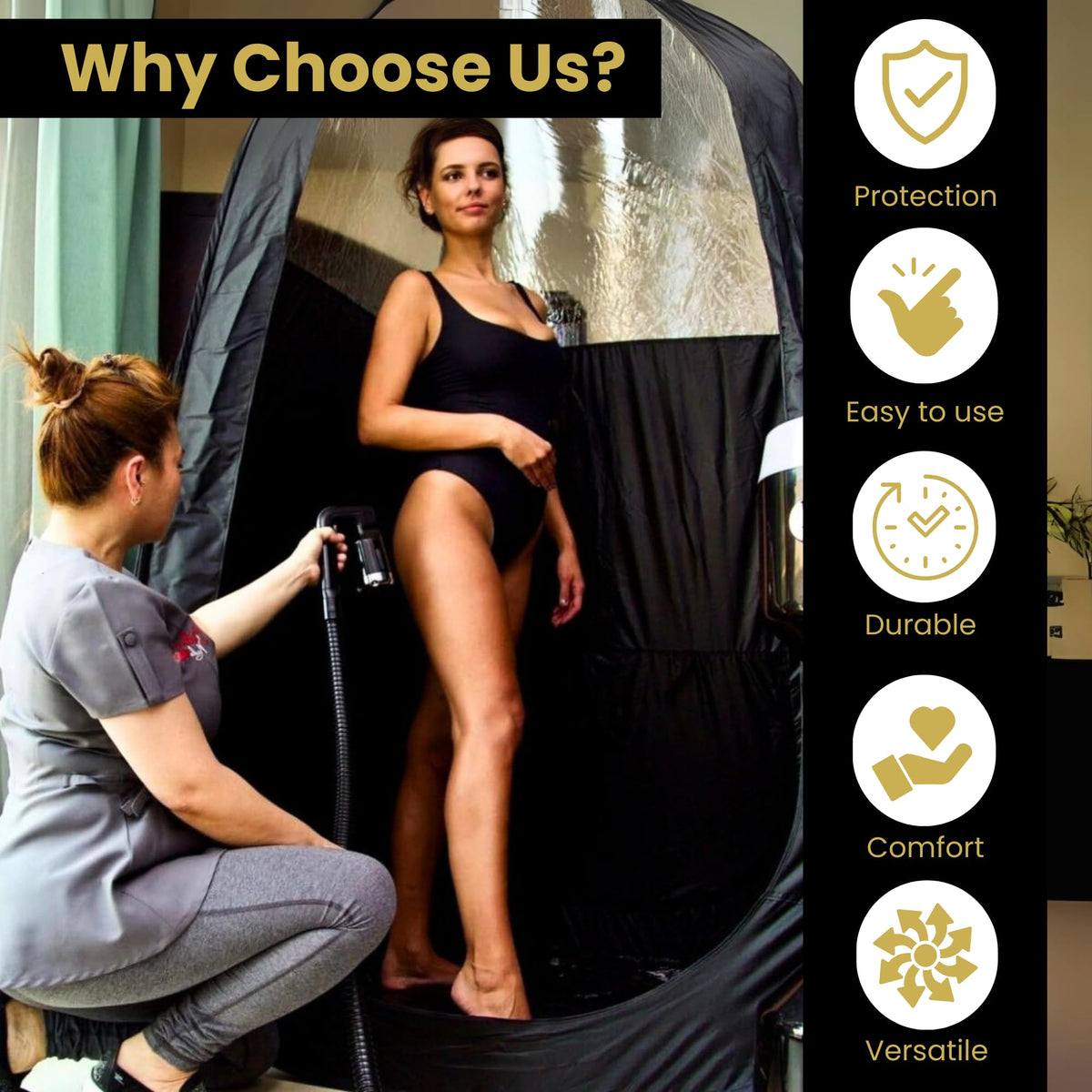 STICKONFEET Premium Feet Pads for Spray Tanning – Disposable Spray Tan Feet Pads – Hygienic and Easy-to-Use Foot Protectors Designed for Salons and Mobile Spray Tanning Professionals - 60 Pairs