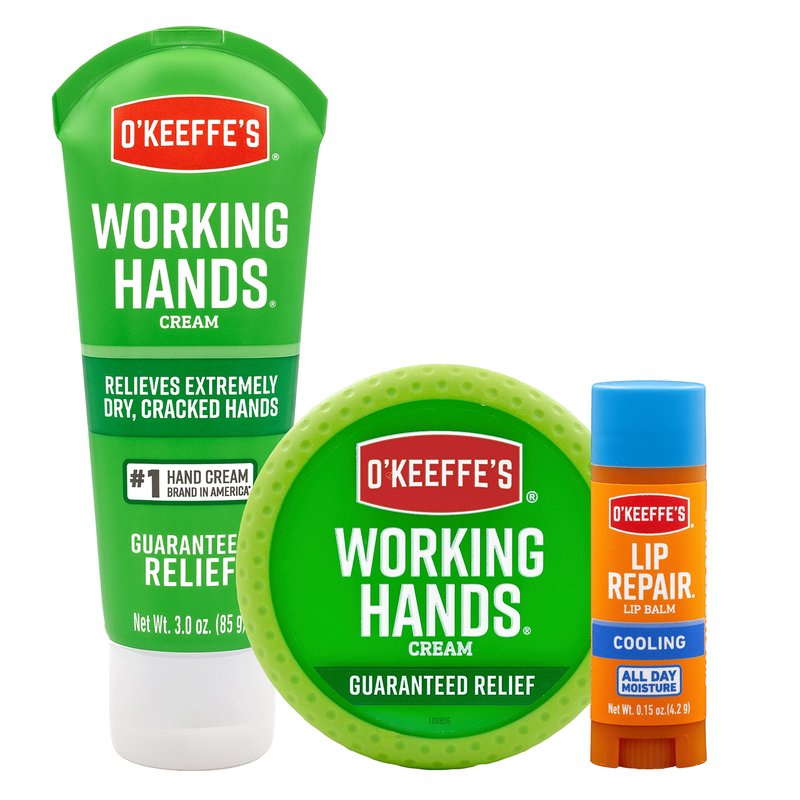O'Keeffe's O’Keeffe’s Working Hands & Lip Repair Variety Pack