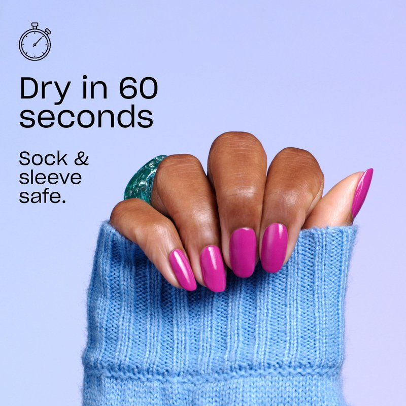 OPI RapiDry Screen-Grab Green | Opaque Bright Avocado Crème Quick Dry Nail Polish | Vegan, Smudge Proof, Fast Drying