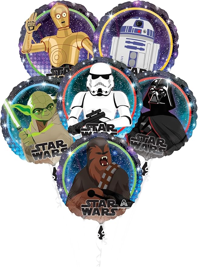 Anagram Star Wars Galaxy Bouquet of Balloons