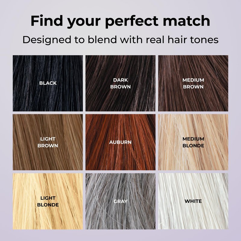 Toppik Hair Building Fibers, Gray, 0.11 oz Fill In Fine or Thinning Hair, Instantly Thicker, Fuller Looking, 9 Shades for Men & Women, Keratin Protein Formula