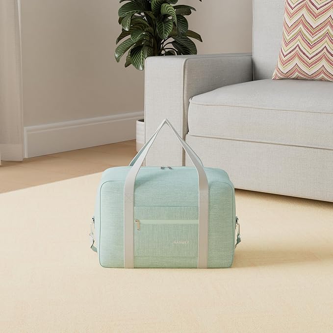 For Spirit Airlines Personal Item Bag Foldable Travel Duffel Bag Tote Carry on Luggage Duffle Overnight for Women and Men
