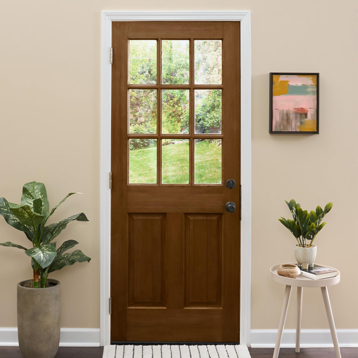 Varathane Total Control Gel Stain | Low Odor Water-Based Formula | Thick Gel Formula for Vertical Surfaces | Ideal for Wood, Metal & Fiberglass | Quart | Dark Walnut