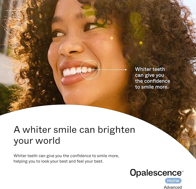 Opalescence GO Home Advanced Teeth Whitening Trays 10% (10 Treatments) Hydrogen Peroxide PF Whitening Prefilled Kit - Developed by Leaders in Professional Whitening - 5821-T