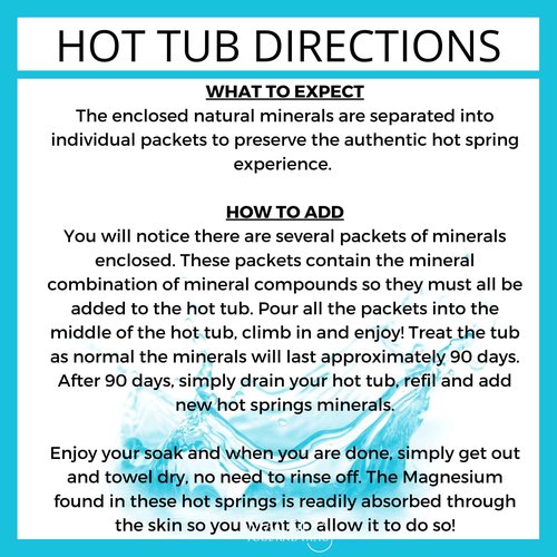 Medicine Springs hot tub Mineral Therapy Dead sea Minerals hot Spring Soaking Collection for Healing Turn Your hot tub into a Soaking Mineral Spring -Skin Formula Treats 400 Gallons (Hot Tub)