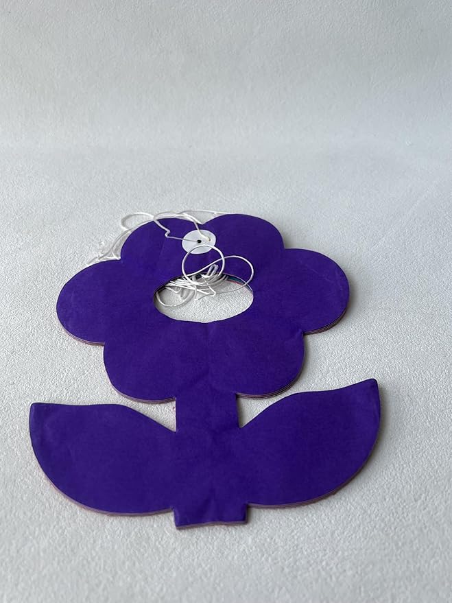 UYMAYULY Paper Decorative Garlands for Parties, Paper Flower Garland Hanging Party Decorations